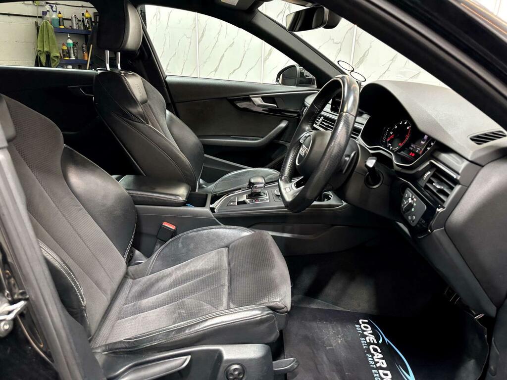 Audi A4 Black Edition Black #6