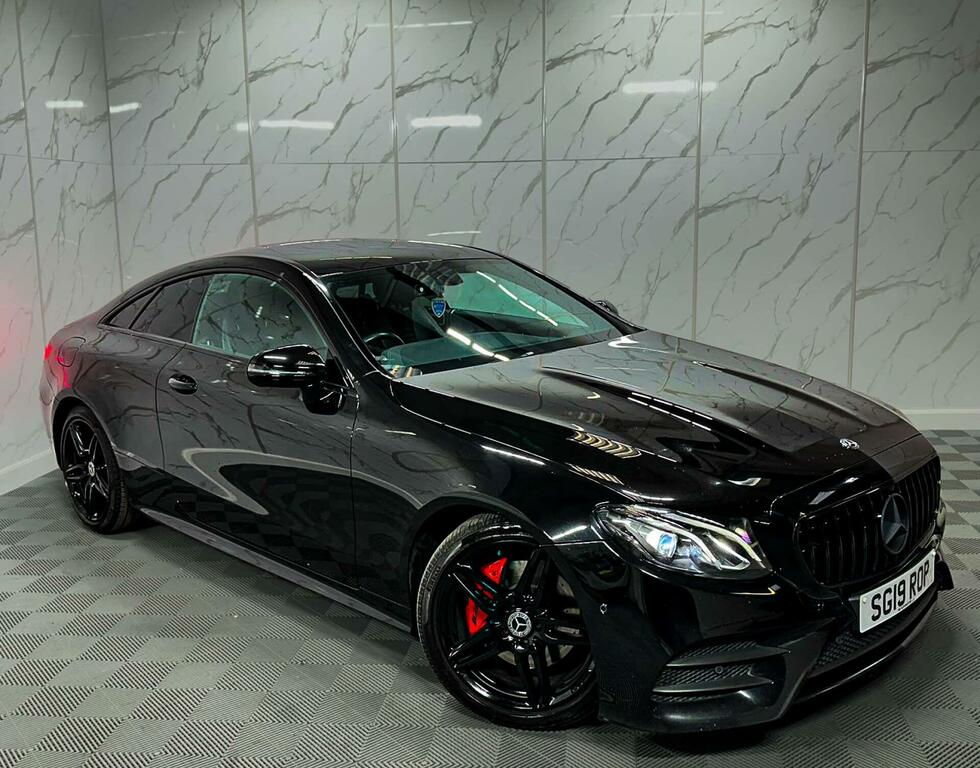 Mercedes-Benz E Class Amg Line Black #4