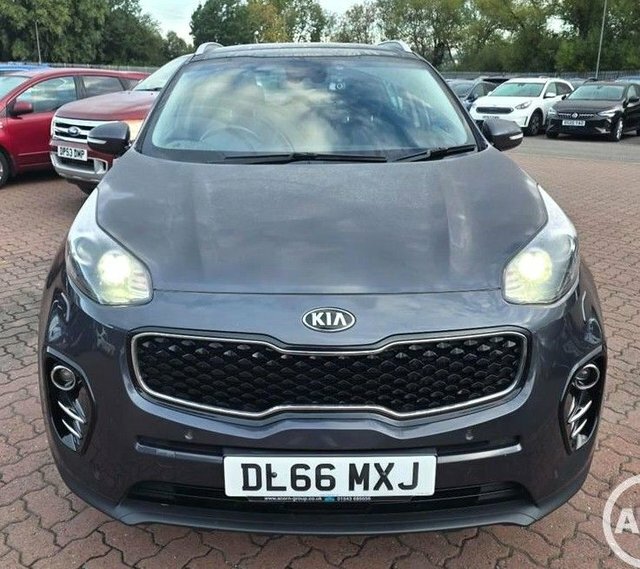 Kia Sportage Crdi 4 Suv DL66MXJ Grey #2