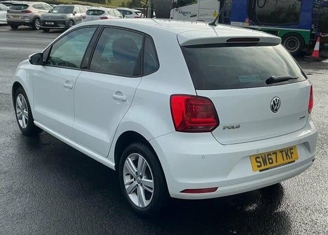 Volkswagen Polo Match Edition Hatchback White #2