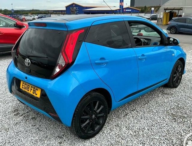 Toyota Aygo Vvt-i X-press Hatchback Blue #5