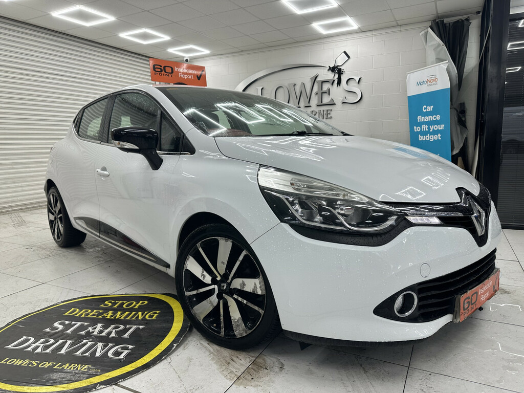 Renault Clio 1.5 Dci Dynamique Medianav MX14WKV White #5