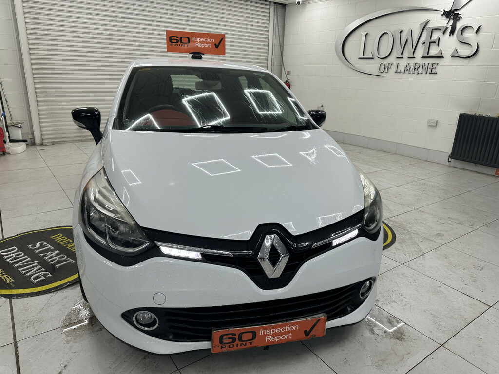Renault Clio 1.5 Dci Dynamique Medianav MX14WKV White #6