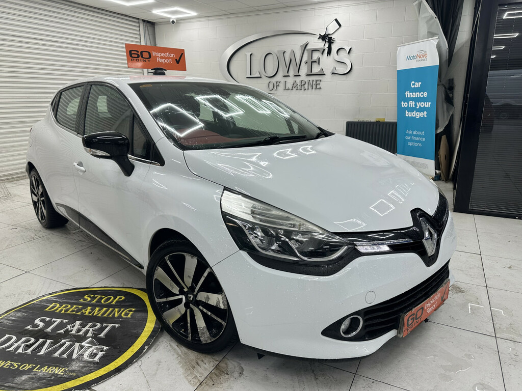 Renault Clio 1.5 Dci Dynamique Medianav White