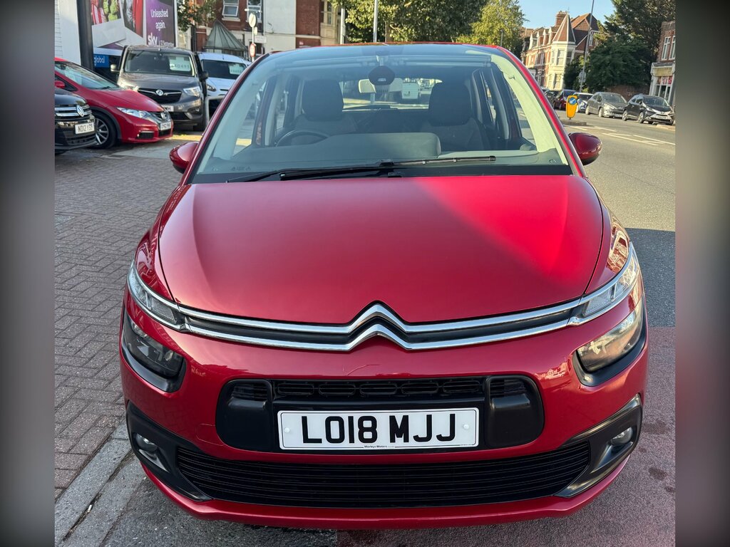 Citroen C4 Picasso 1.6 Bluehdi Touch Edition Mpv Eu Red #4