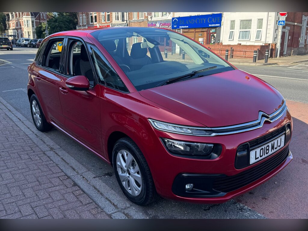 Citroen C4 Picasso 1.6 Bluehdi Touch Edition Mpv Eu Red #5