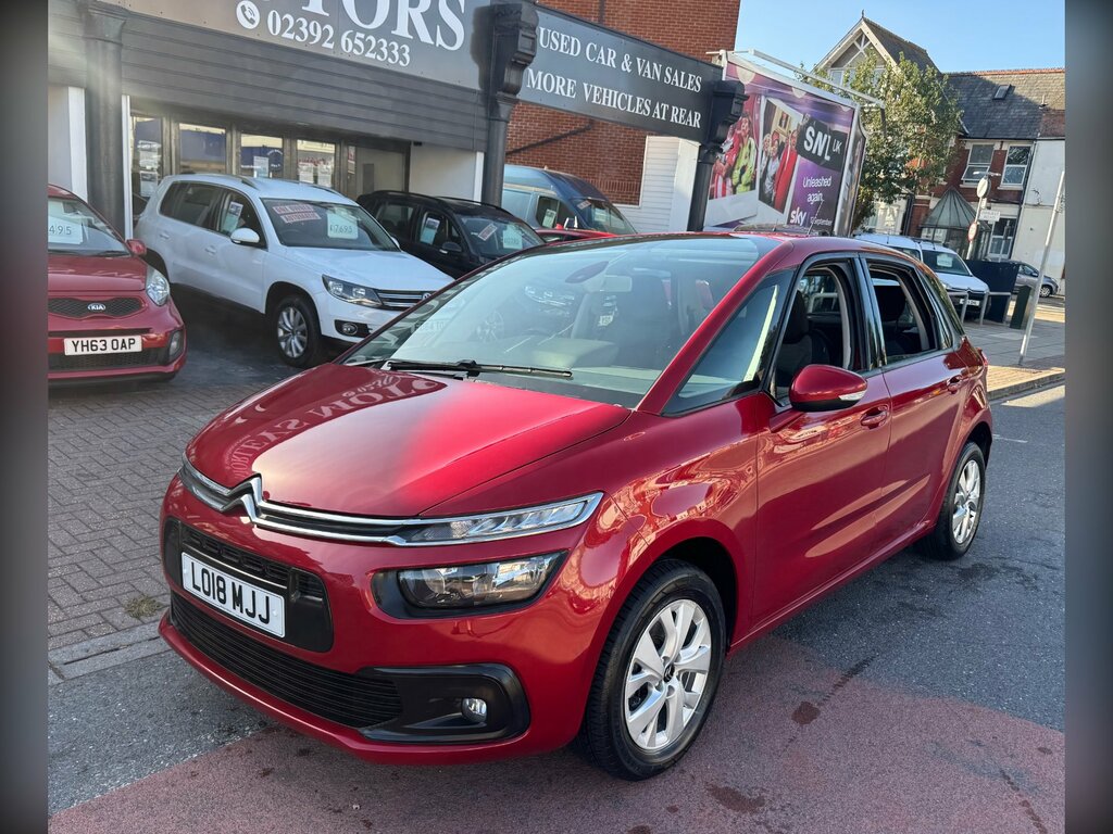 Citroen C4 Picasso 1.6 Bluehdi Touch Edition Mpv Eu Red #2