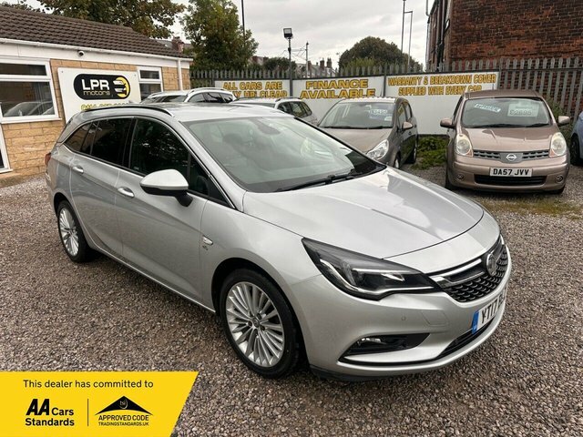 Vauxhall Astra 1.6 Cdti Blueinjection Elite Nav Sports Tourer Silver