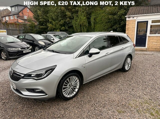 Vauxhall Astra 1.6 Cdti Blueinjection Elite Nav Sports Tourer Silver #2