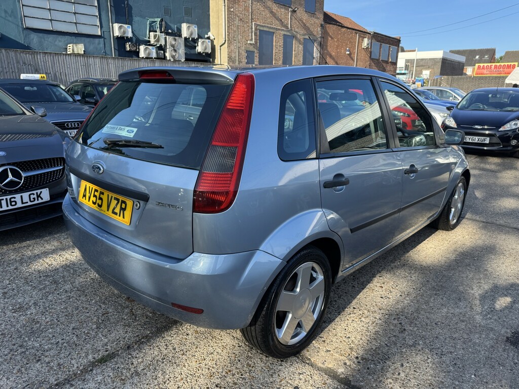 Ford Fiesta 1.3 Zetec Climate 2006 AV55VZR Blue #6