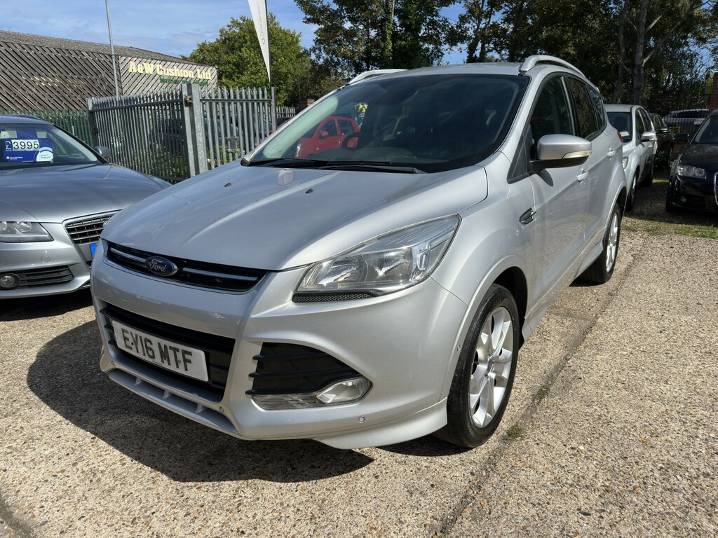 Ford Kuga 2.0 Tdci Titanium Sport 2016 EY16MTF Silver #3