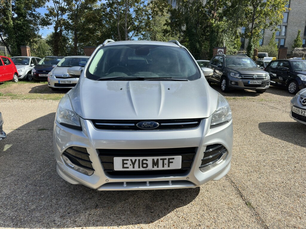 Ford Kuga 2.0 Tdci Titanium Sport 2016 EY16MTF Silver #2