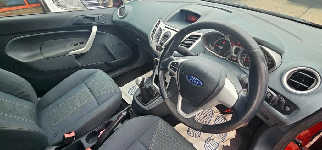 Ford Fiesta 1.4 Tdci Base Panel Van White #9