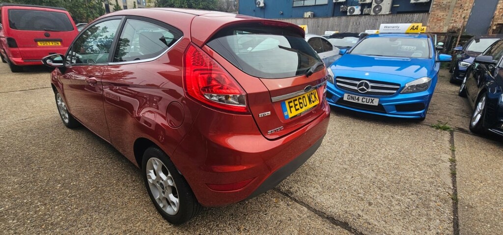 Ford Fiesta 1.4 Tdci Base Panel Van White #8