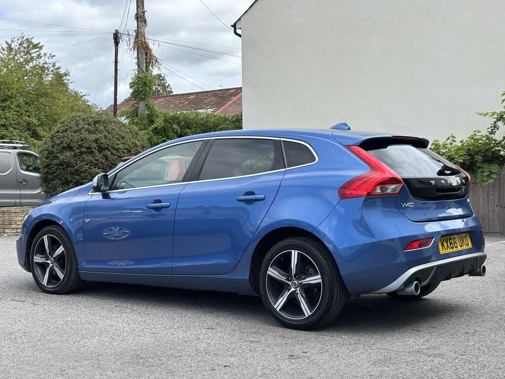 Volvo V40 2.0 D2 R-design Nav Plus Hatchback Manu Blue #4