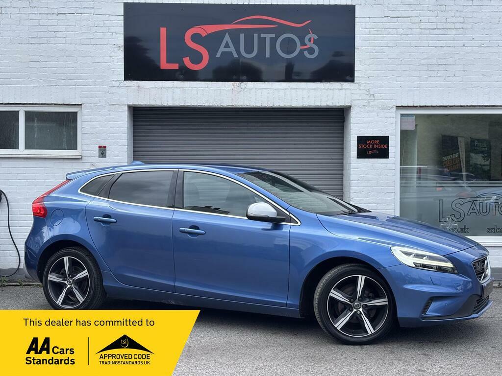 Volvo V40 2.0 D2 R-design Nav Plus Hatchback Manu Blue