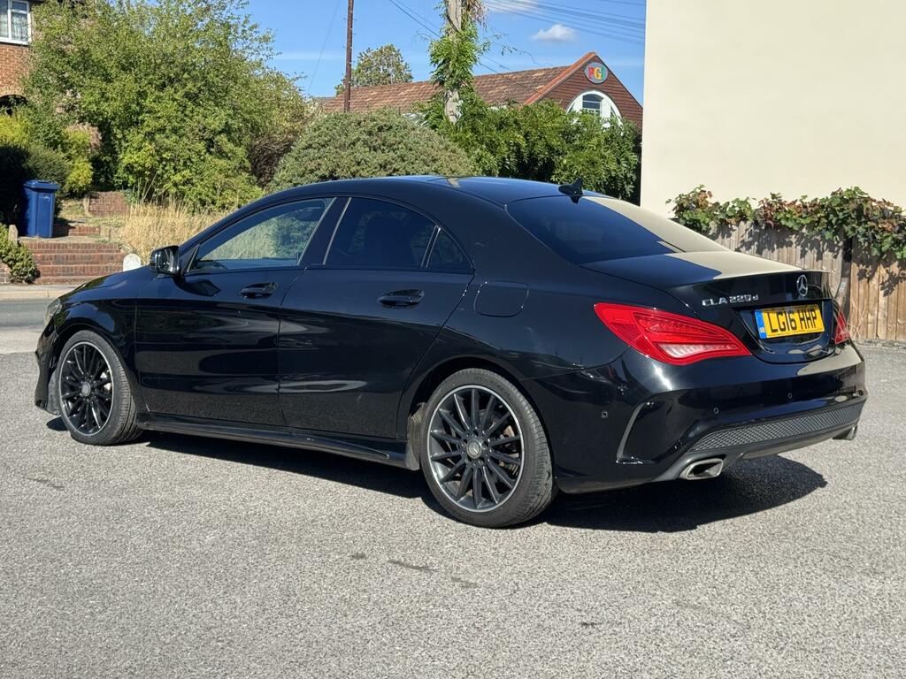 Mercedes-Benz CLA Class 2.1 Cla220d Amg Sport Coupe 7G-dct Euro Black #4