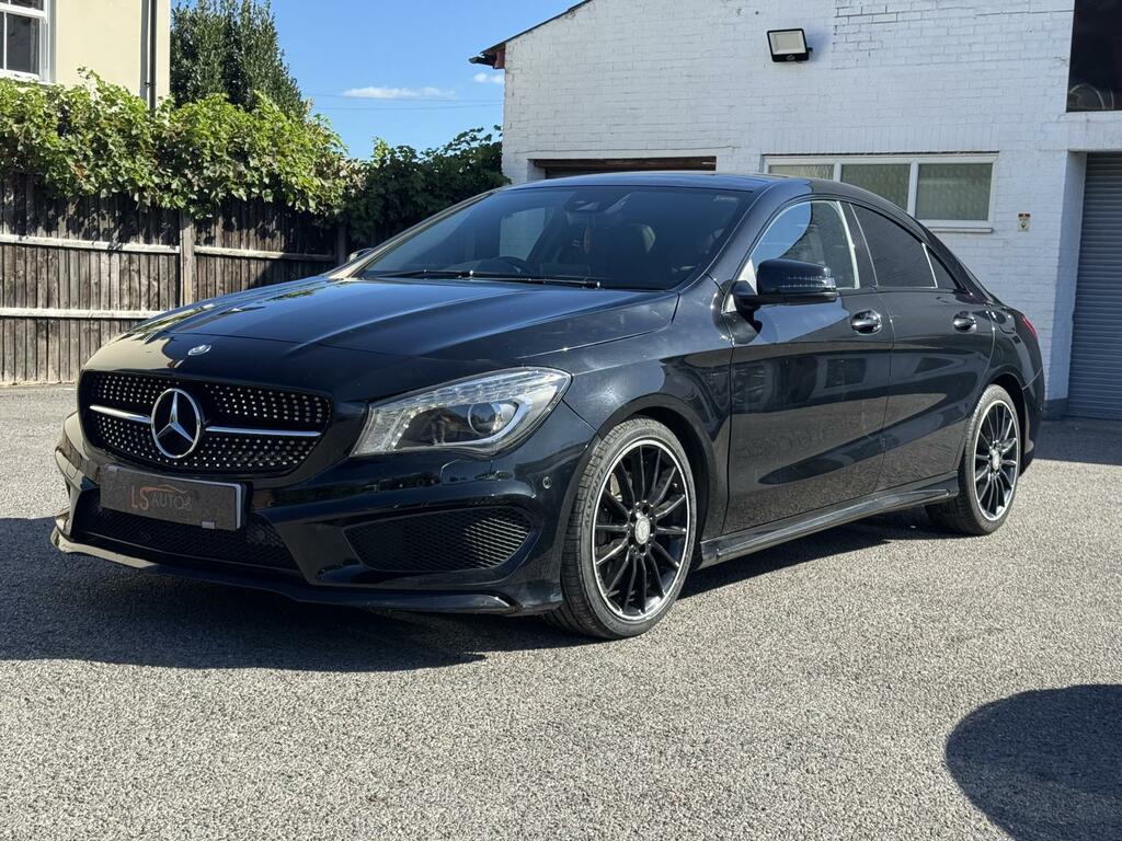 Mercedes-Benz CLA Class 2.1 Cla220d Amg Sport Coupe 7G-dct Euro Black #5