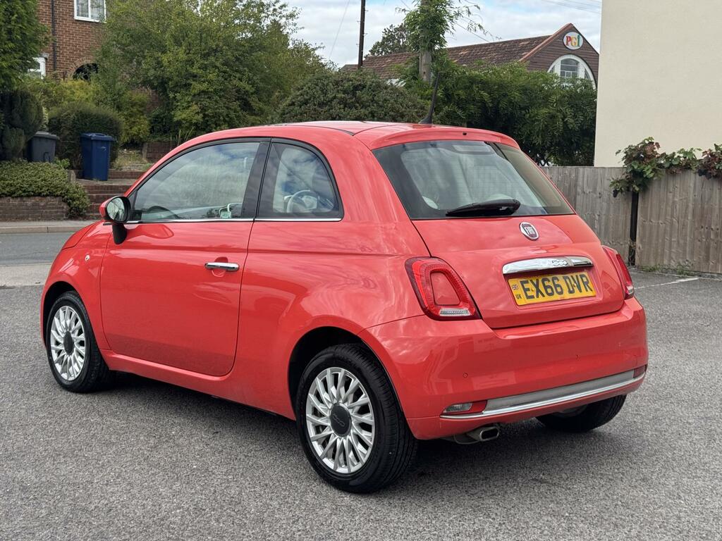 Fiat 500 Lounge Pink #6