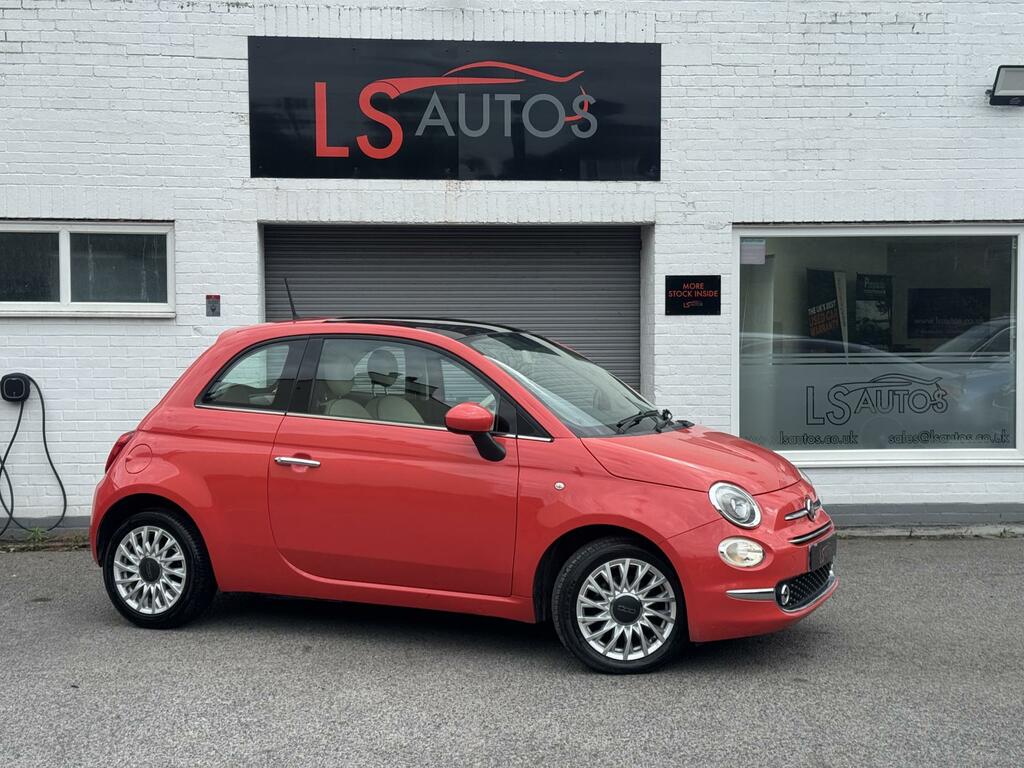 Fiat 500 Lounge Pink