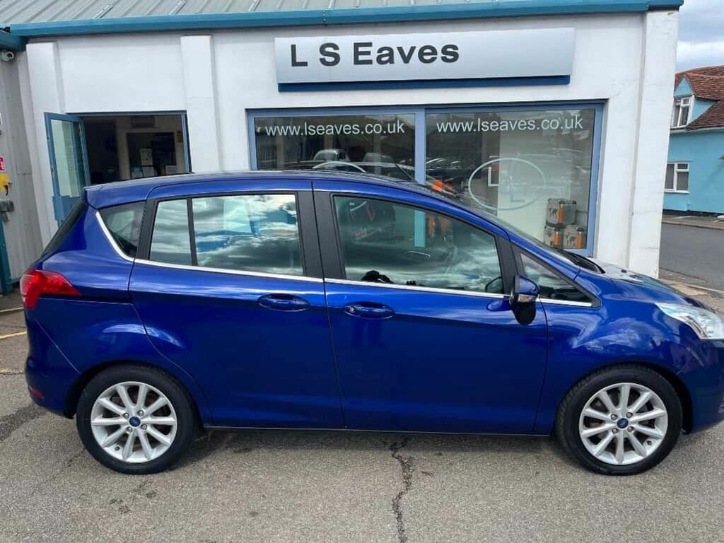 Ford B-Max 1.0T Ecoboost Titanium Mpv Euro White #1