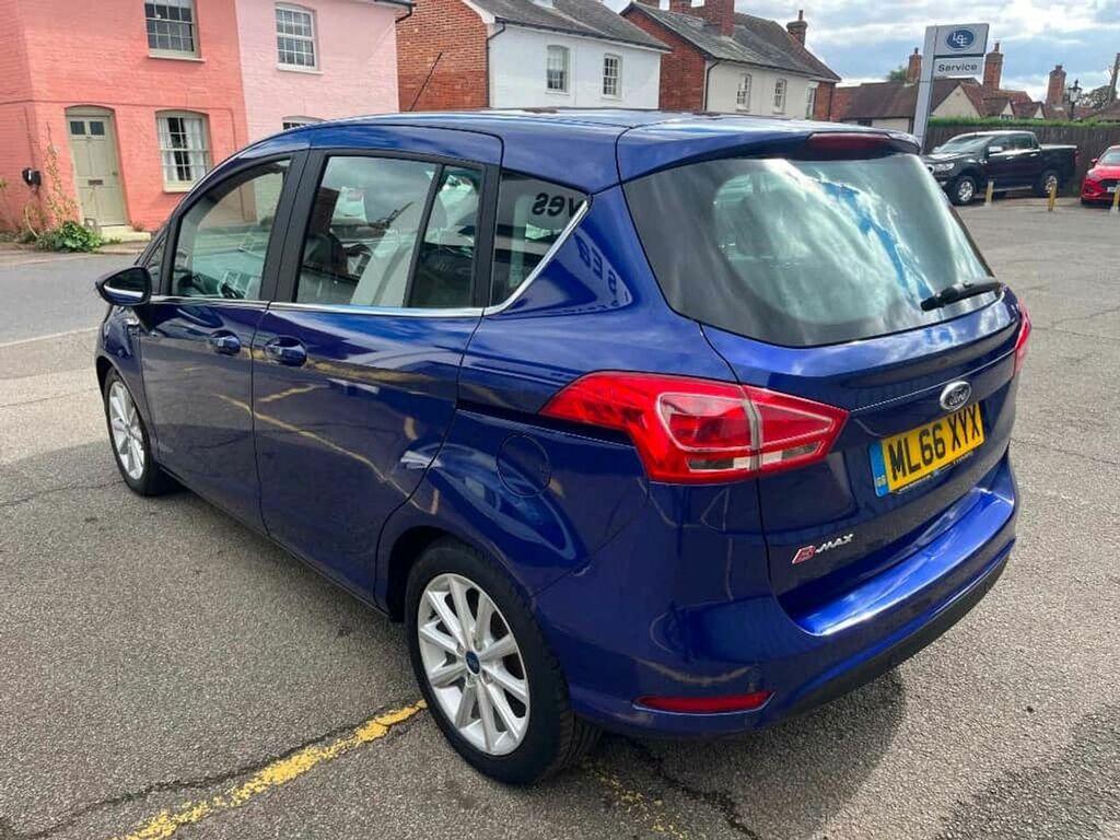 Ford B-Max 1.0T Ecoboost Titanium Mpv Euro White #4
