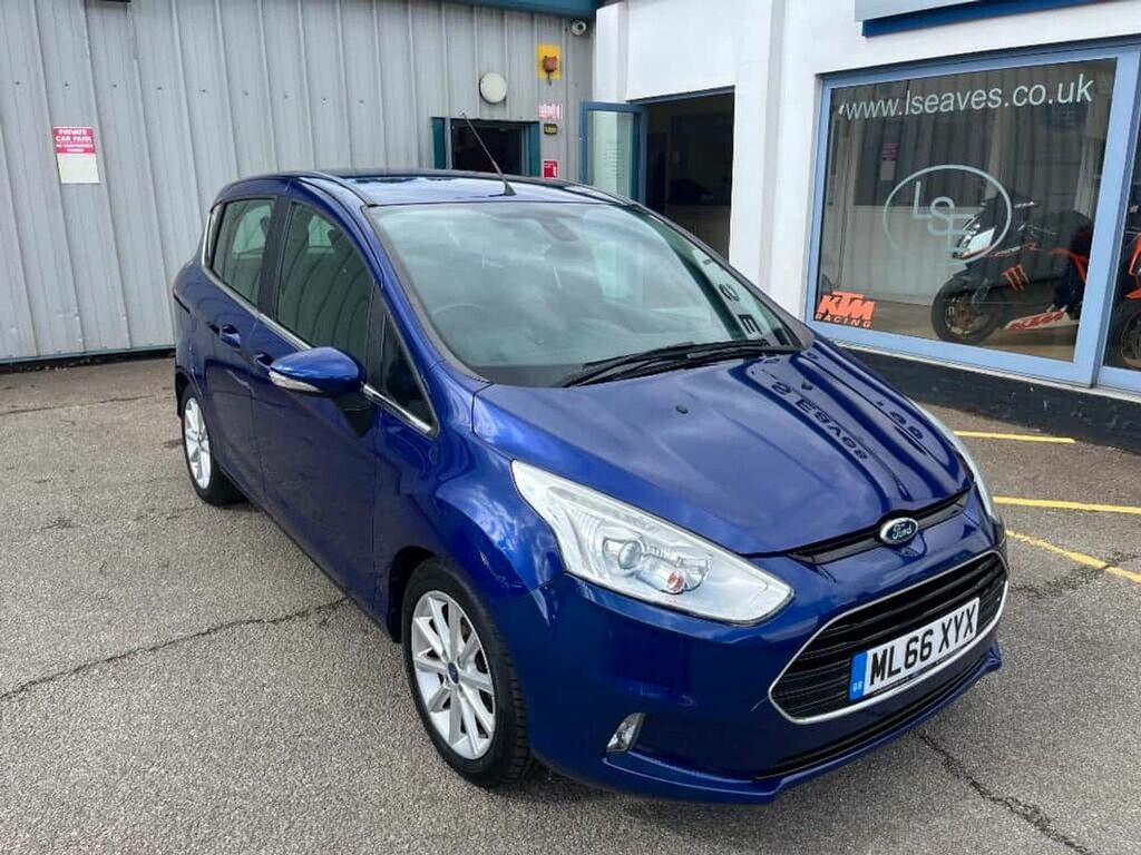 Ford B-Max 1.0T Ecoboost Titanium Mpv Euro White #2