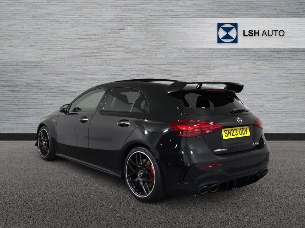 Mercedes-Benz A Class A45 S 4Matic Plus SN23UDV Black #3
