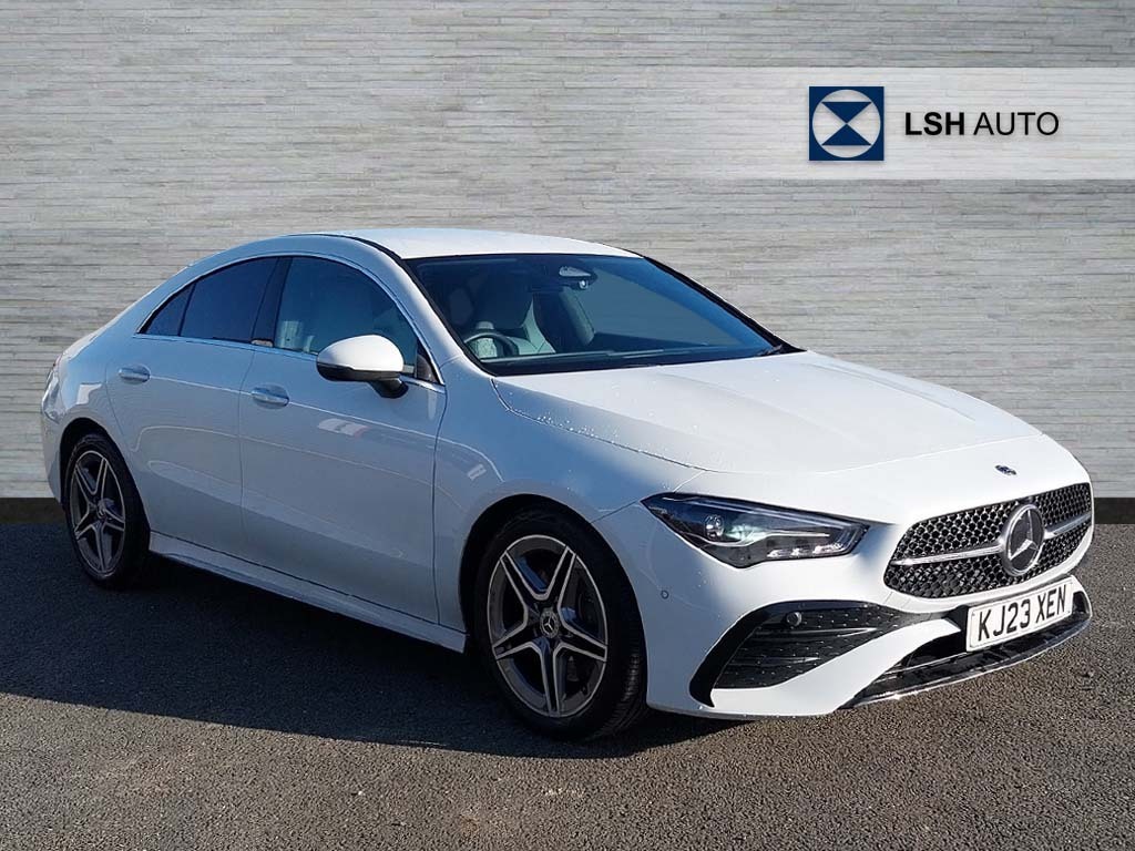Mercedes-Benz CLA Class Cla 200 Amg Line Executive Tip White
