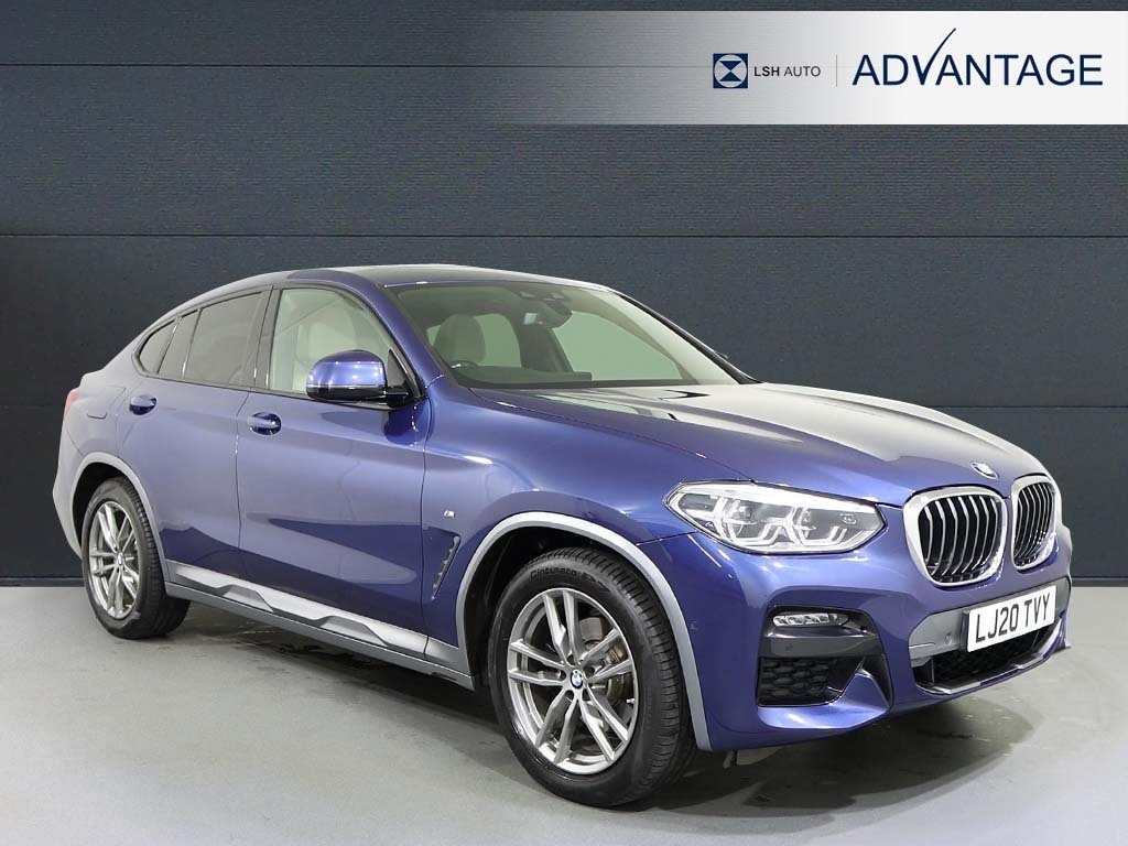 BMW X4 Xdrive20d M Sport X Step Blue