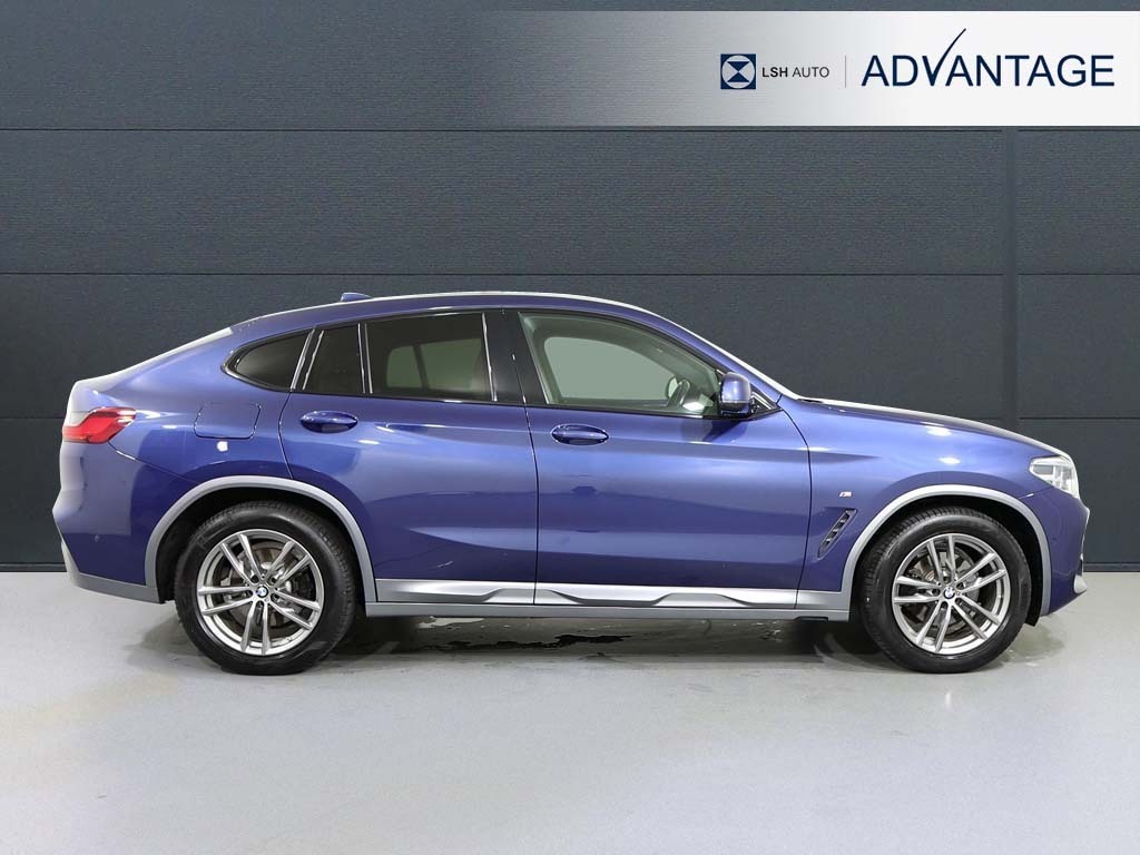 BMW X4 Xdrive20d M Sport X Step Blue #3
