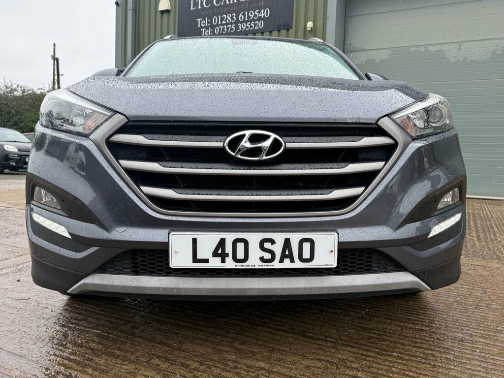 Hyundai Tucson 1.6 Gdi Blue Drive Se Nav Suv Eu Grey #3