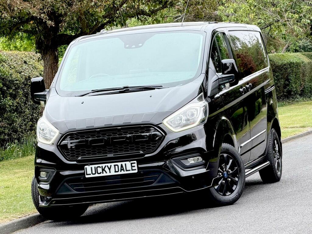 Ford Transit Custom 2.0 300 Ecoblue Limited L2 H1 Euro 6 Ss Black #3