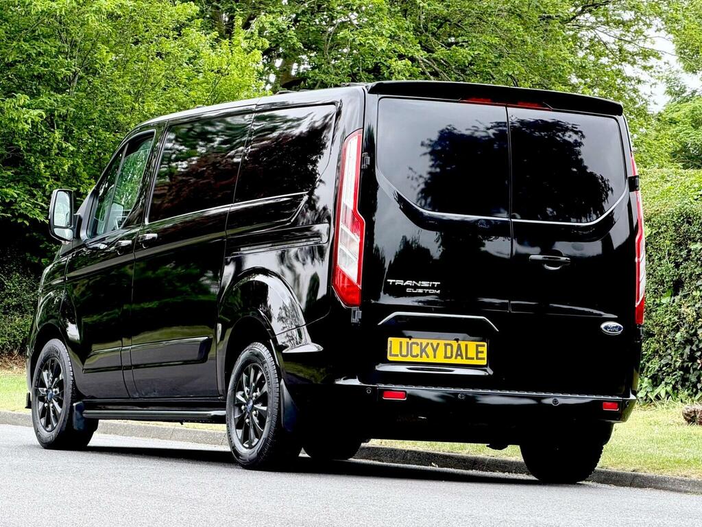 Ford Transit Custom 2.0 300 Ecoblue Limited L2 H1 Euro 6 Ss Black #6