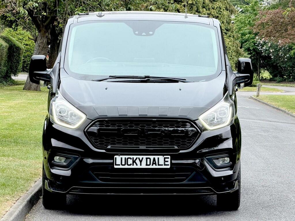 Ford Transit Custom 2.0 300 Ecoblue Limited L2 H1 Euro 6 Ss Black #2