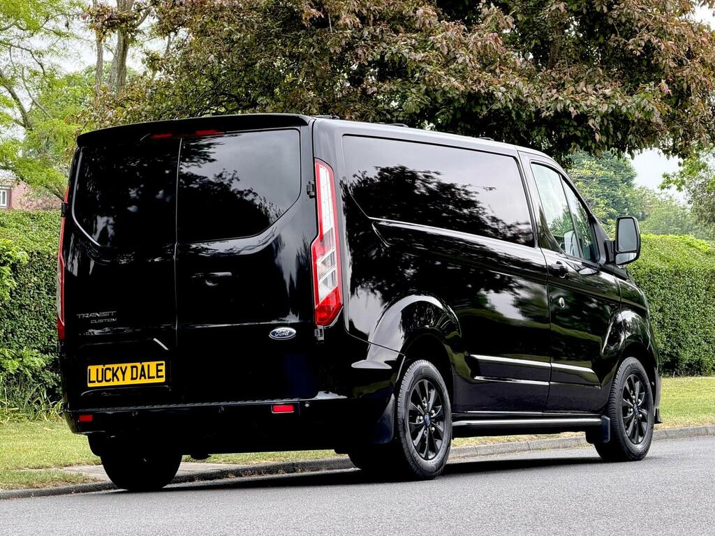 Ford Transit Custom 2.0 300 Ecoblue Limited L2 H1 Euro 6 Ss Black #4