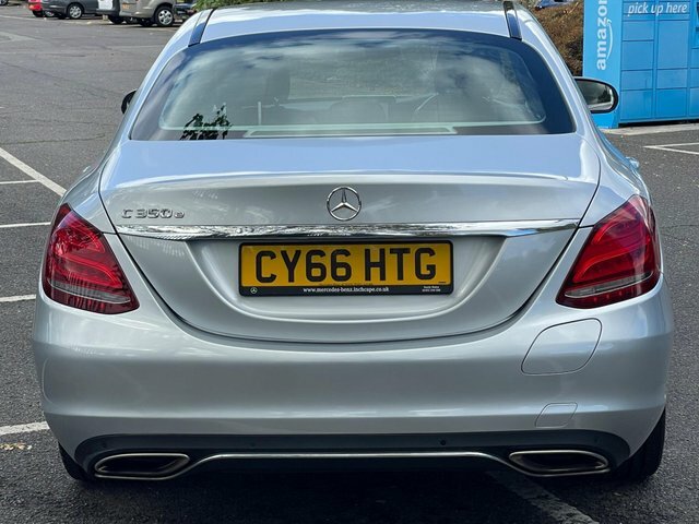 Mercedes-Benz C Class C220d Amg Line Premium White #7