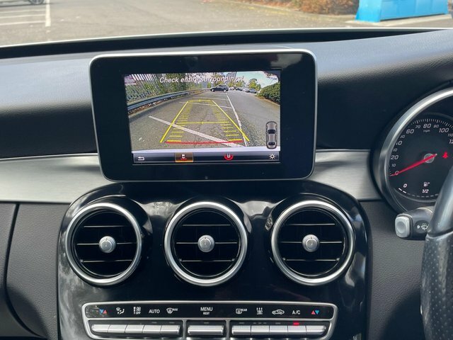 Mercedes-Benz C Class C220d Amg Line Premium White #27