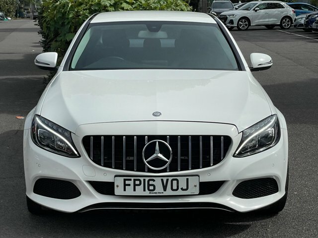 Mercedes-Benz C Class 1.6 C200d Sport G-tronic White #4
