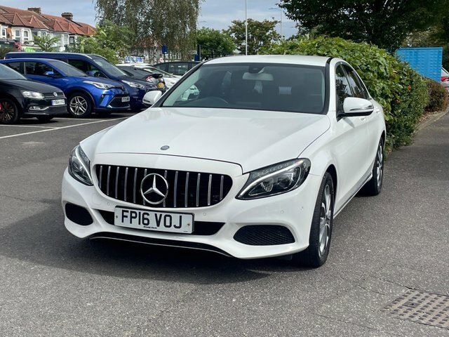 Mercedes-Benz C Class 1.6 C200d Sport G-tronic White #3