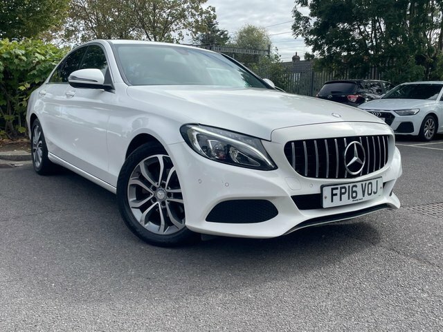 Mercedes-Benz C Class 1.6 C200d Sport G-tronic White