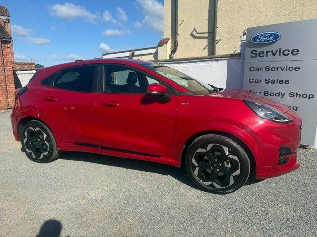 Ford Puma 1.0 Ecoboost Hybrid Mhev 155 St-line X Dct Red #4