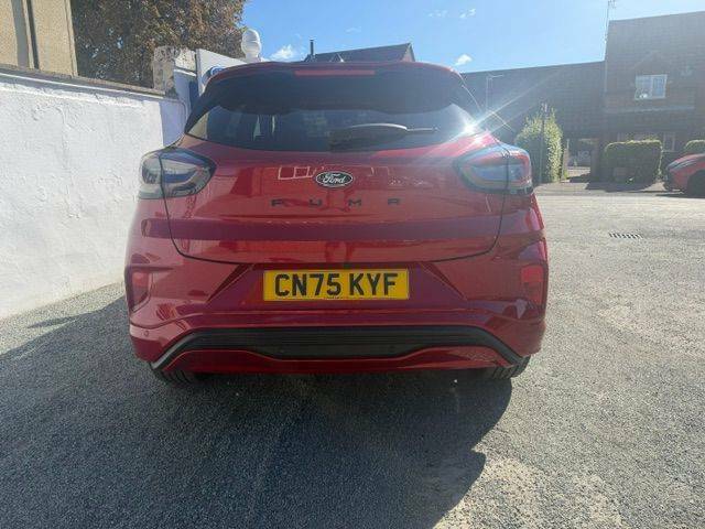 Ford Puma 1.0 Ecoboost Hybrid Mhev 155 St-line X Dct Red #6