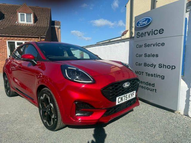 Ford Puma 1.0 Ecoboost Hybrid Mhev 155 St-line X Dct Red