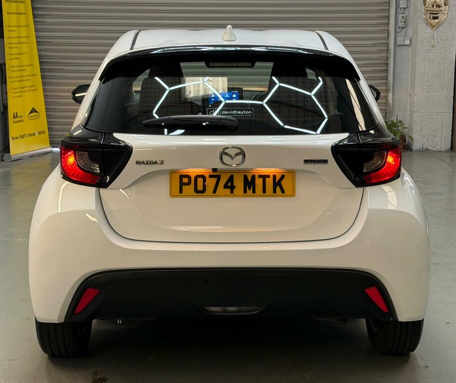 Mazda 2 Centre-line White #4