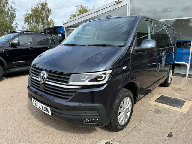 Volkswagen Transporter Mpv FE72WXM Blue #4