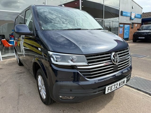 Volkswagen Transporter Mpv FE72WXM Blue #2