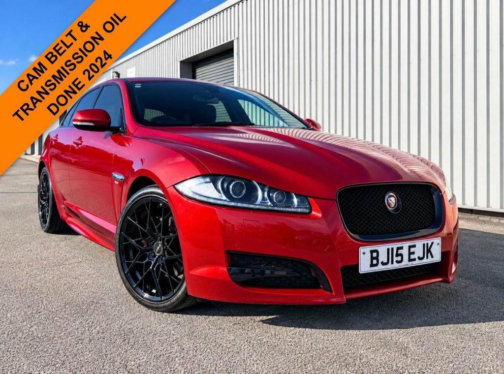 Jaguar XF 2.2L R-sport Black Red