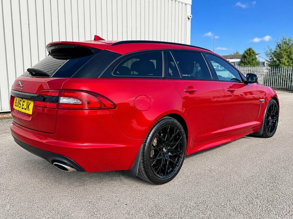Jaguar XF 2.2L R-sport Black Red #2