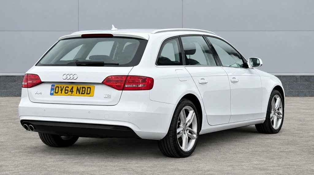 Audi A4 Avant 2L Se White #3